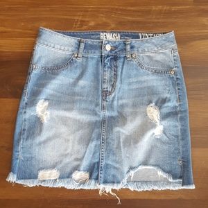 NWOT Jean Skirt